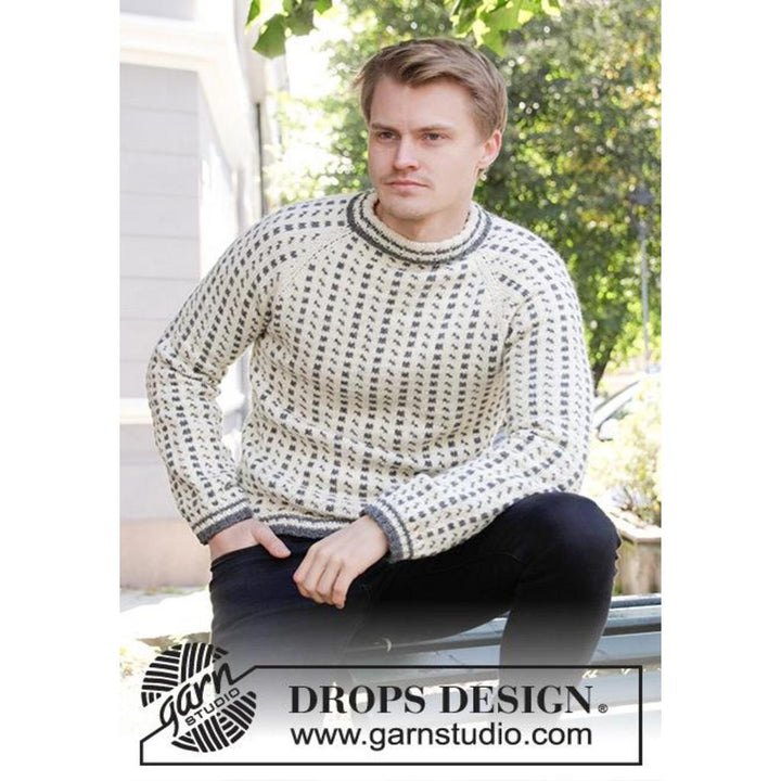 Herren Pullover mit Norwegermuster Strickanleitung - Drops Design (PDF) bei bei bei bei bei bei bei bei bei bei Lieblingsgarn