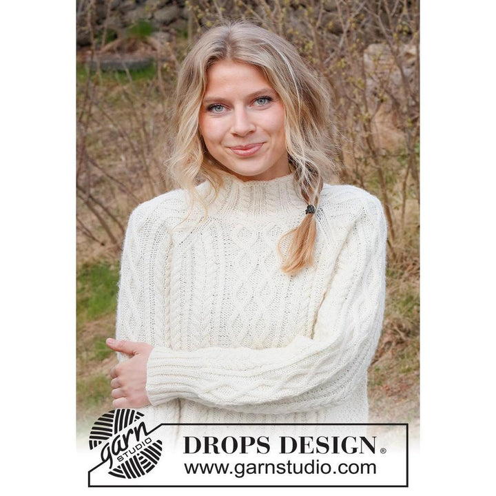 Snowy Trails Pullover Strickanleitung - Drops Design (PDF) bei bei bei bei bei bei bei bei bei bei bei bei Lieblingsgarn