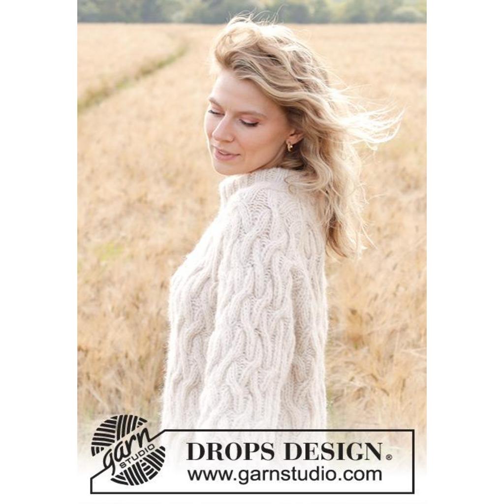 Sand Trails Pullover Strickanleitung - Drops Design (PDF) bei bei bei bei bei bei bei bei bei bei bei bei bei Lieblingsgarn