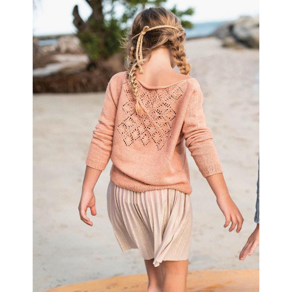 Lochmuster-Pullover Strickanleitung - Sandnes Garn / Olaug Beate Bjelland (PDF) bei bei bei bei bei bei bei bei Lieblingsgarn