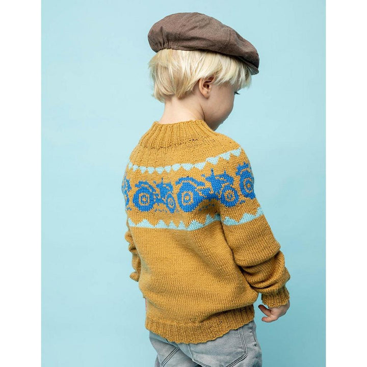 Traktor-Pullover Strickanleitung - Sandnes Garn (PDF) bei bei bei bei bei bei bei bei bei bei bei bei bei bei Lieblingsgarn