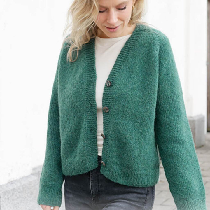 Drops Design Pattern Strickjacke No Nonsense Cardigan Strickset - Drops (PDF) bei bei bei bei bei bei bei bei Lieblingsgarn