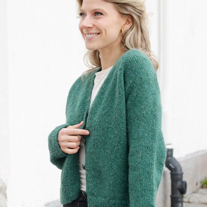 Drops Design Pattern Strickjacke No Nonsense Cardigan Strickset - Drops (PDF) bei bei bei bei bei bei bei bei Lieblingsgarn