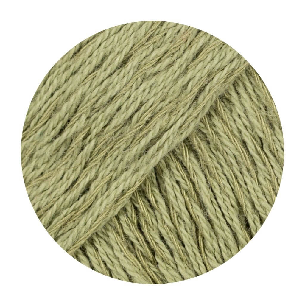 Drops Design Drops Belle, Farbe 10 moss green – Baumwolle, Leinen und Synthetik bei Lieblingsgarn