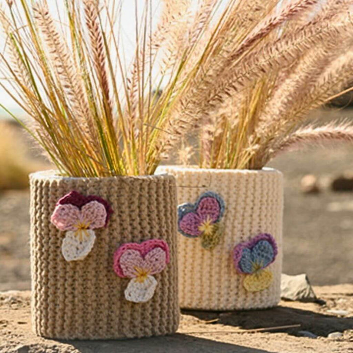 Drops Design Pattern Violet Dreams Blumen Häkelset - Drops Design (PDF) bei bei bei bei bei bei bei bei bei bei Lieblingsgarn