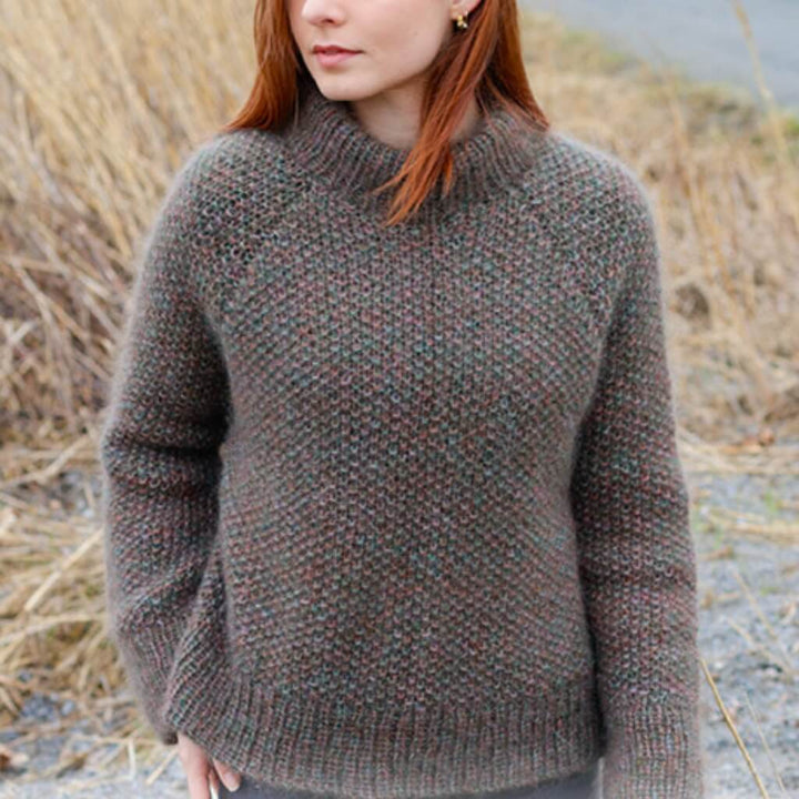 Drops Design Pattern Pullover Forest Trails Sweater Strickset - Drops (PDF) bei bei bei bei bei bei bei bei Lieblingsgarn