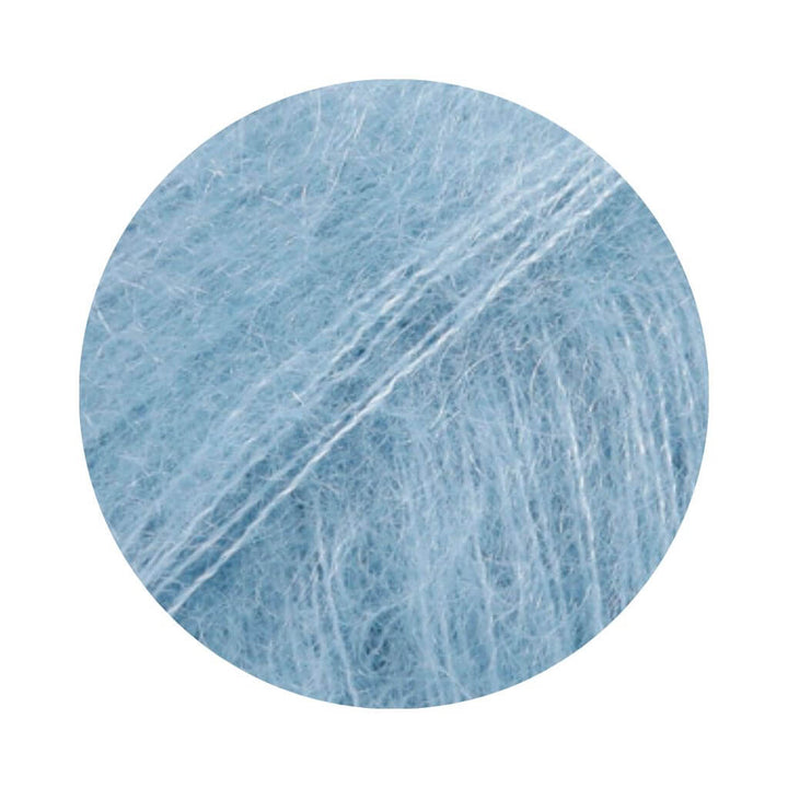 Drops Design Drops Kid-Silk, Farbe 08 light jeans blue – Mohair und Seide bei Lieblingsgarn