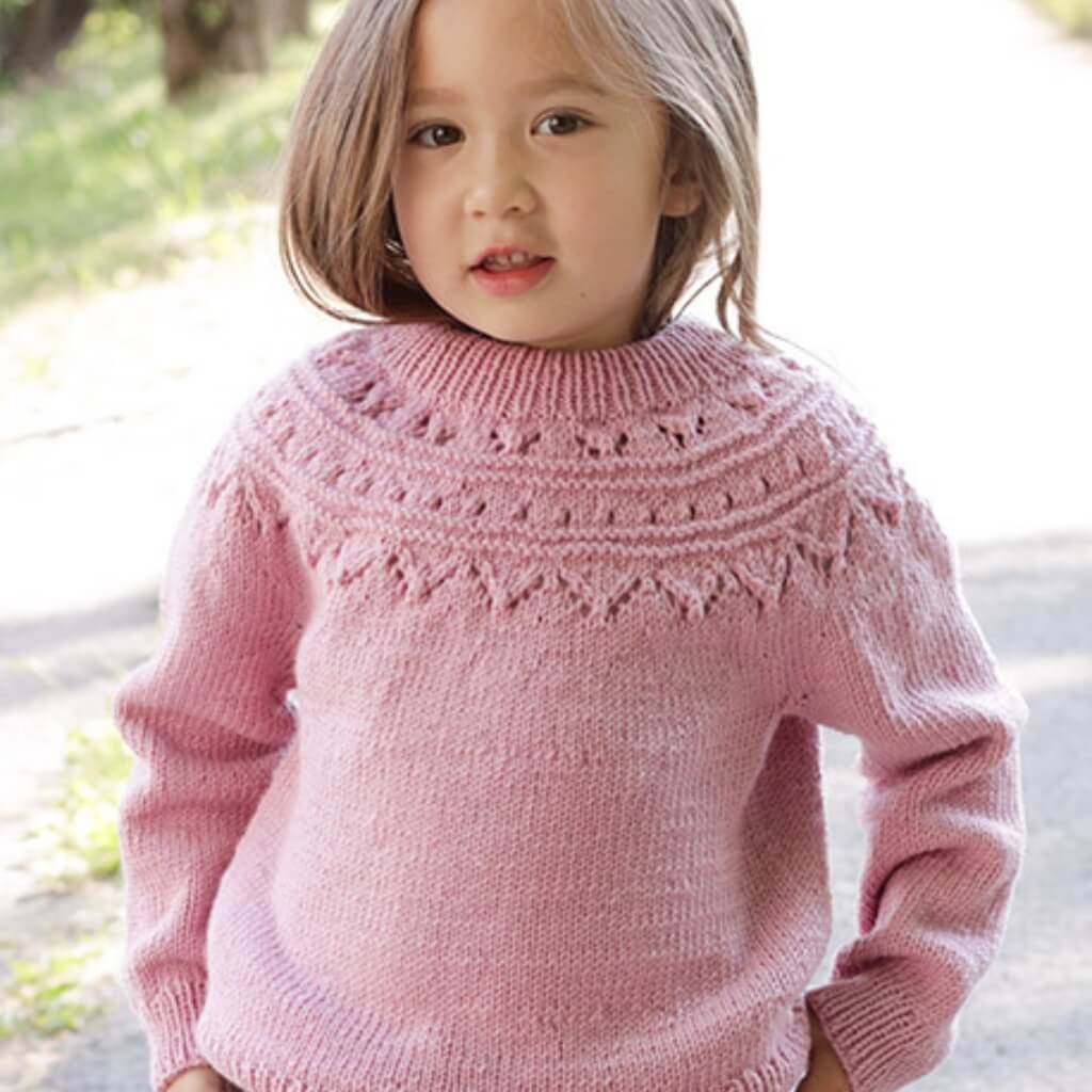 Drops Design Pattern Pullover Running Circles Sweater Strickset - Drops (PDF) bei bei bei bei bei bei bei bei Lieblingsgarn