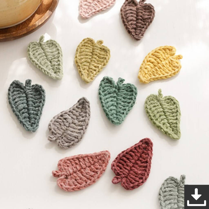 Drops Design Pattern Signs of Autumn Blätter Häkelkit - Drops (PDF) bei bei bei bei bei bei bei bei bei bei Lieblingsgarn