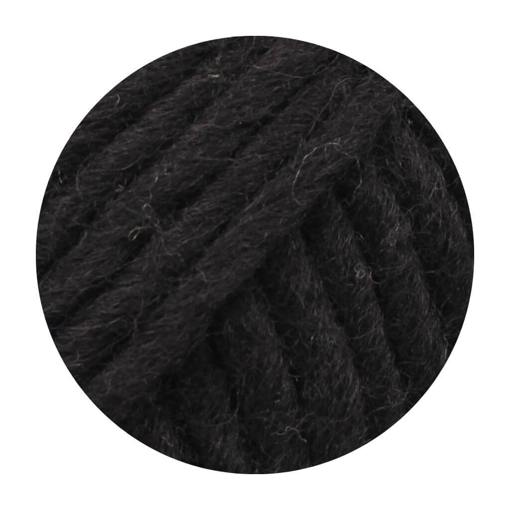 Drops Design Drops Snow, Farbe 02 black – Schurwolle bei Lieblingsgarn