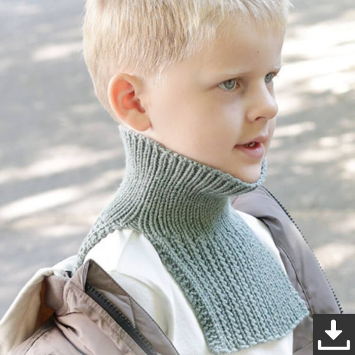 Drops Design Pattern Kragenschal Trailhead Neck Warmer Strickset - Drops (PDF) bei bei bei bei bei bei bei bei Lieblingsgarn