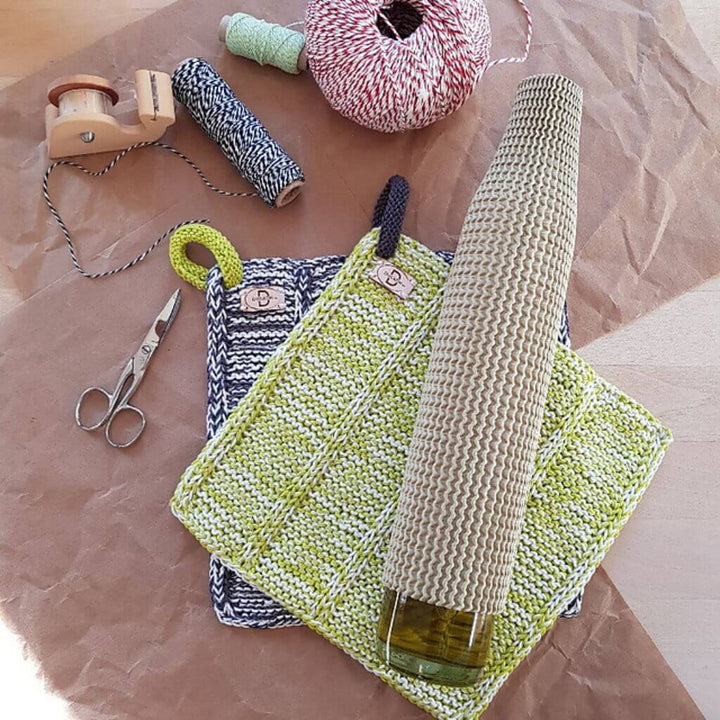 Ducathi Pattern Bakers Twine Topflappen Strickanleitung - Ducathi (PDF) bei bei bei bei bei bei bei bei bei Lieblingsgarn