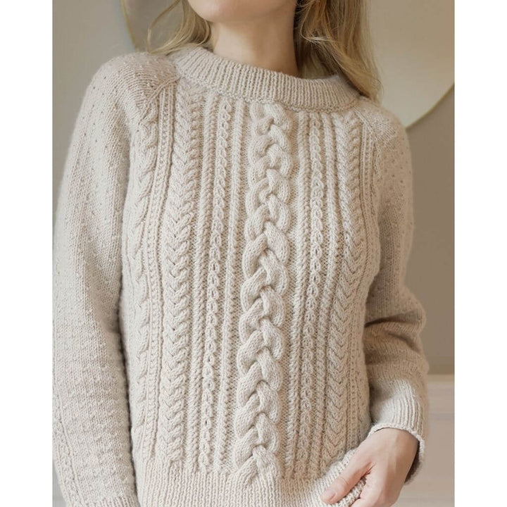Drops Design Pattern Damen Pullover Echo River Strickanleitung - Drops (PDF) bei bei bei bei bei bei bei bei Lieblingsgarn