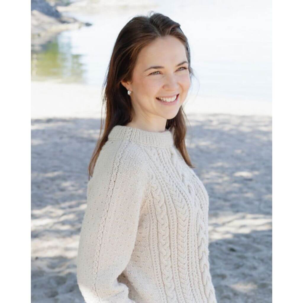 Drops Design Pattern Damen Pullover Echo River Strickanleitung - Drops (PDF) bei bei bei bei bei bei bei bei Lieblingsgarn