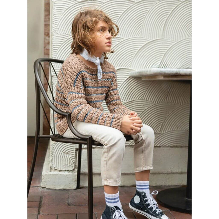 Sandnes Garn Pattern Pullover Sebbe Sweater Junior Strickanleitung - Sandnes Garn (Heft) bei bei bei bei bei Lieblingsgarn