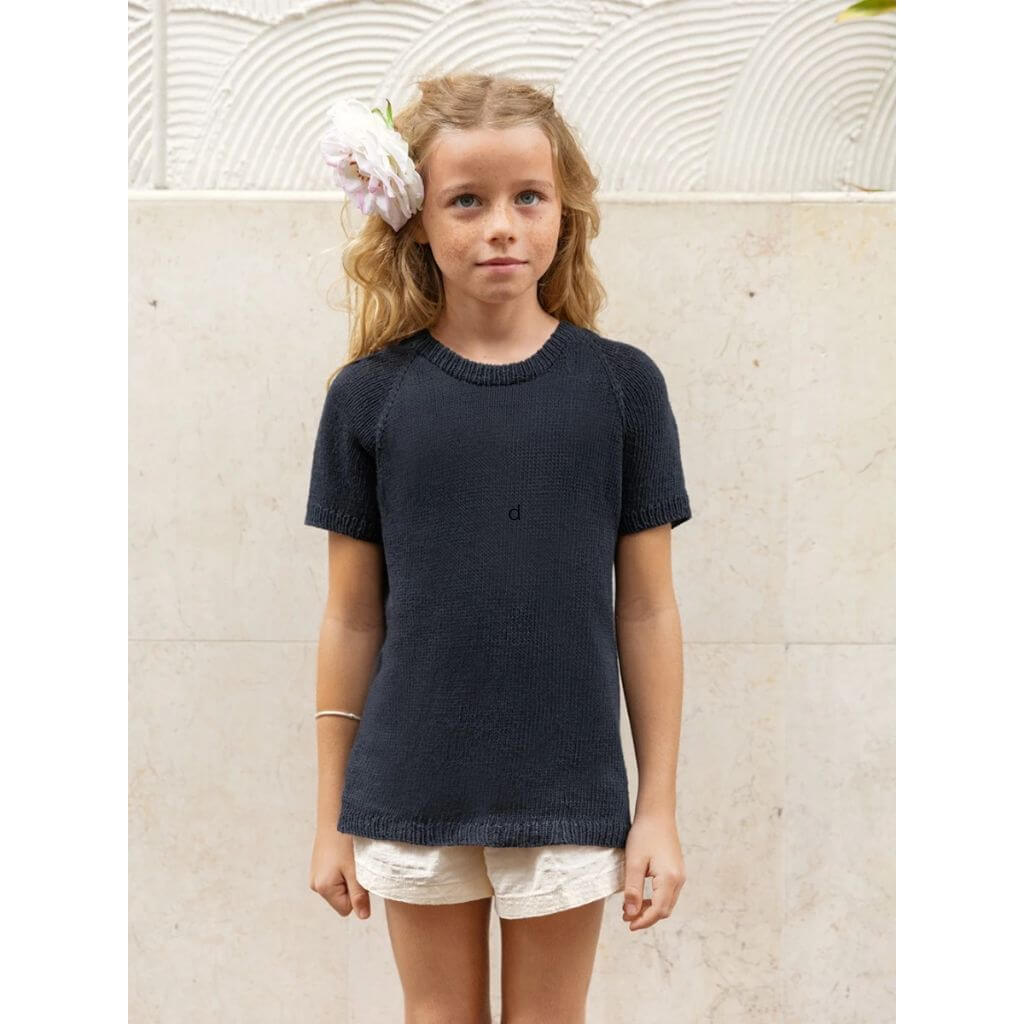Sandnes Garn Pattern Shirt Robin Tee Junior Strickanleitung - Sandnes Garn (Heft) bei bei bei bei bei bei bei Lieblingsgarn