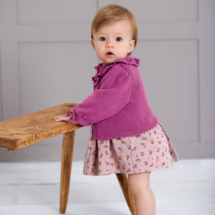Lana Grossa Pattern Puffärmel Jäckchen Strickanleitung - Lana Grossa (Heft) bei bei bei bei bei bei bei bei Lieblingsgarn