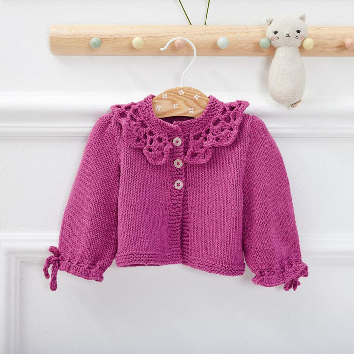 Lana Grossa Pattern Puffärmel Jäckchen Strickanleitung - Lana Grossa (Heft) bei bei bei bei bei bei bei bei Lieblingsgarn