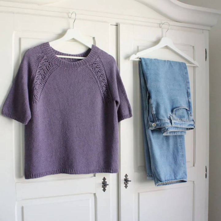 Eviknitwear T-Shirt Birkenzweig Tee Strickanleitung - Evikniwear (PDF) bei bei bei bei bei bei bei bei bei bei Lieblingsgarn