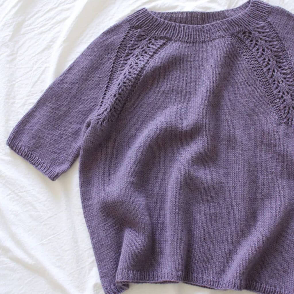 Eviknitwear T-Shirt Birkenzweig Tee Strickanleitung - Evikniwear (PDF) bei bei bei bei bei bei bei bei bei bei Lieblingsgarn