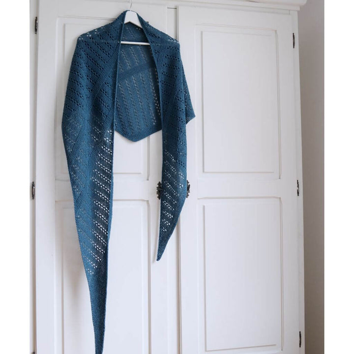 Eviknitwear Pattern Schal Blaubeeren Shawl Strickanleitung - Eviknitwear (PDF) bei bei bei bei bei bei bei bei Lieblingsgarn
