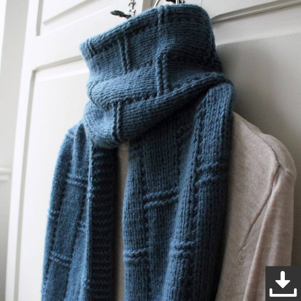 Eviknitwear Pattern Schal Juist Scraf Strickanletiung - Eviknitwear (PDF) bei bei bei bei bei bei bei bei bei Lieblingsgarn