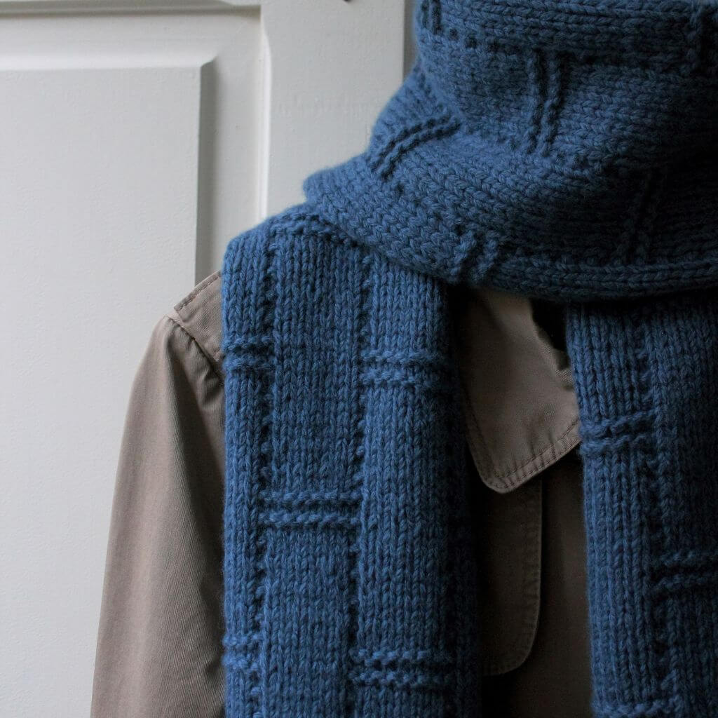 Eviknitwear Pattern Schal Juist Scraf Strickanletiung - Eviknitwear (PDF) bei bei bei bei bei bei bei bei bei Lieblingsgarn