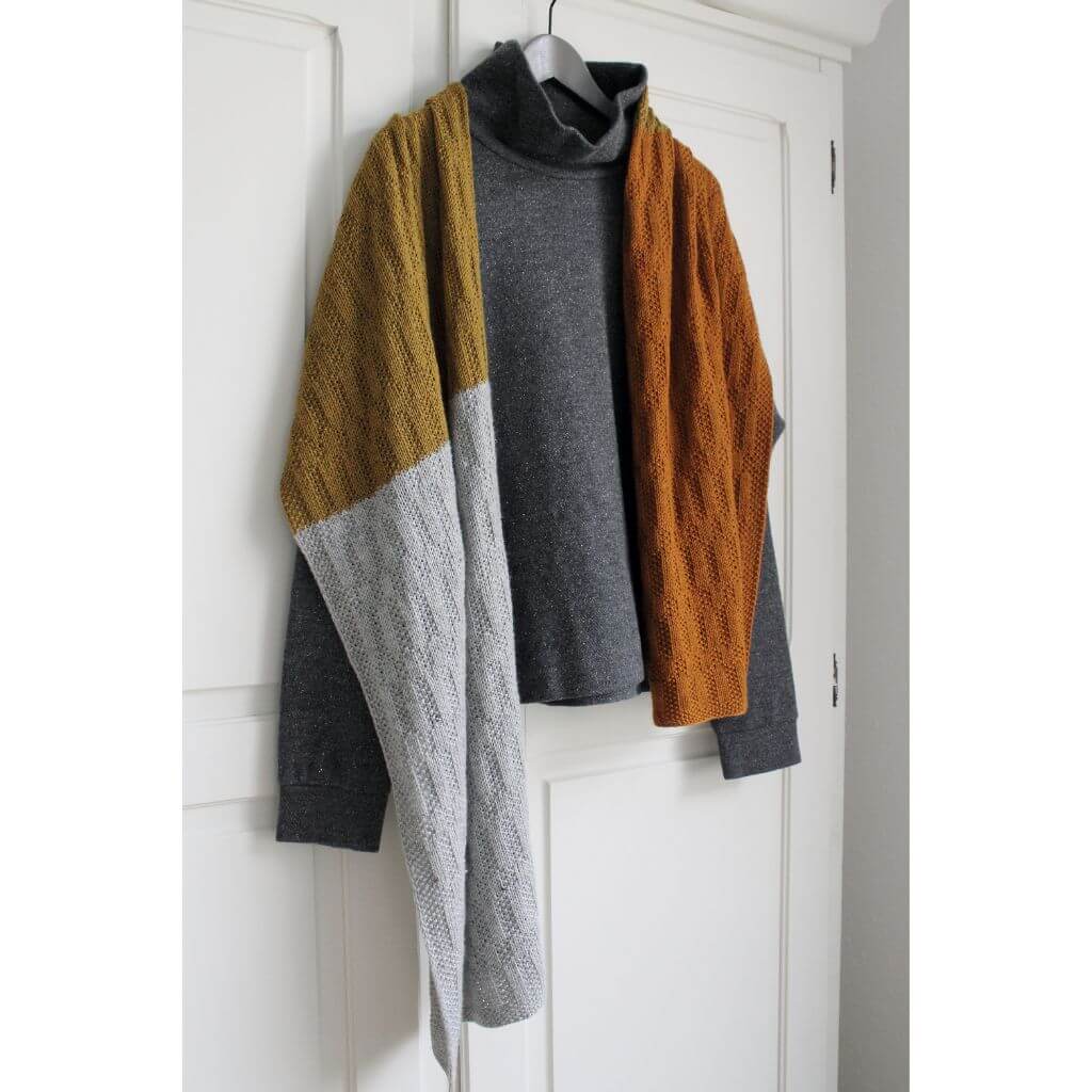 Eviknitwear Pattern Schal Listopad Shawl Strickanleitug - Eviknitwear (PDF) bei bei bei bei bei bei bei bei bei Lieblingsgarn