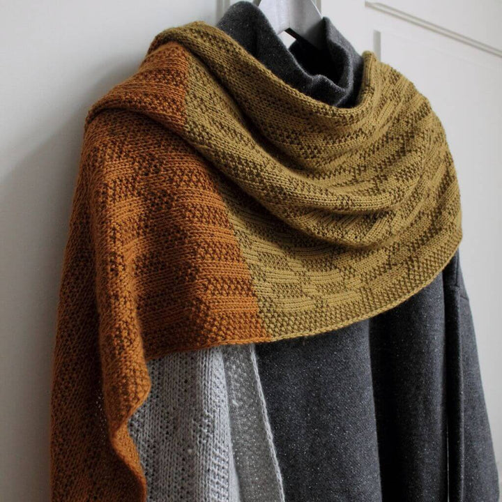 Eviknitwear Pattern Schal Listopad Shawl Strickanleitug - Eviknitwear (PDF) bei bei bei bei bei bei bei bei bei Lieblingsgarn