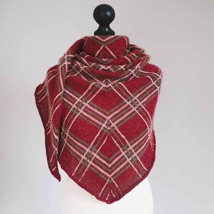 Feinmotorik Pattern Tuch Ode to Scotland Strickanleitung - Feinmotorik (PDF) bei bei bei bei bei bei bei bei Lieblingsgarn