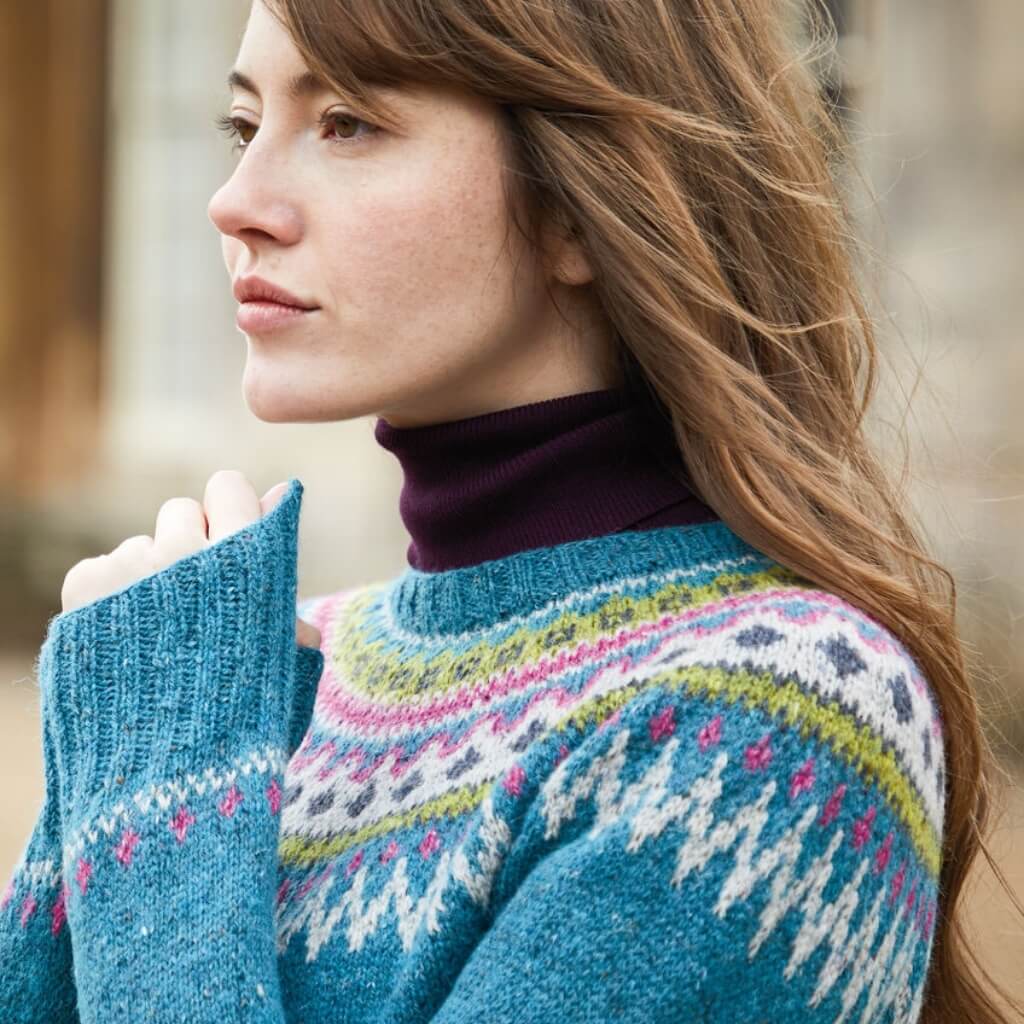 Rowan Pattern Norwegerpullover Damen Strickanleitung - Lana Grossa (Heft) bei bei bei bei bei bei bei bei bei Lieblingsgarn