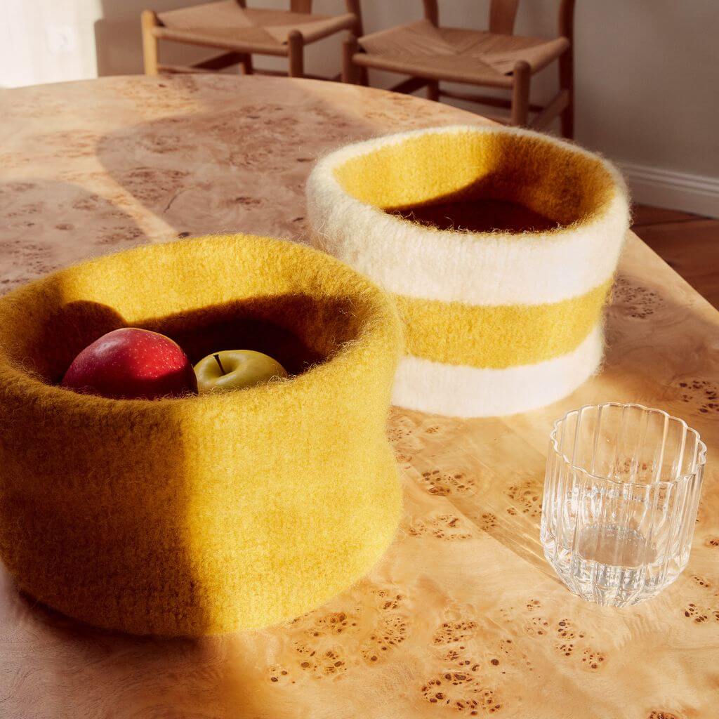 Lana Grossa Filz-Körbe Strickanleitung - Lana Grossa (Heft) bei bei bei bei bei bei bei bei bei bei Lieblingsgarn