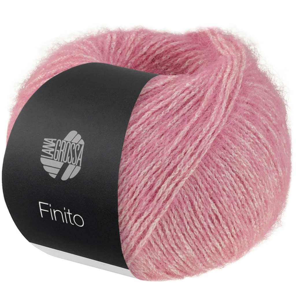 Lana Grossa Finito, Farbe 18 Pastellpink/Creme – Baumwolle und Polyamid bei Lieblingsgarn