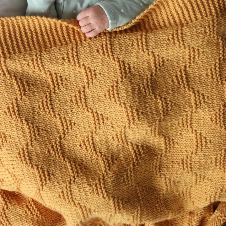 Frau Riedel strickt Babydecke Palma Strickanleitung - Frau Riedel strickt (PDF) bei bei bei bei bei bei bei bei Lieblingsgarn