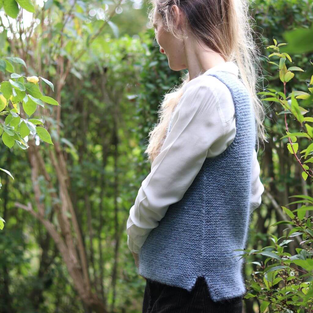 Frau Riedel strickt Pullunder Easypeasy Slipover Maxi Strickanleitung - Frau Riedel strickt (PDF) bei bei bei Lieblingsgarn