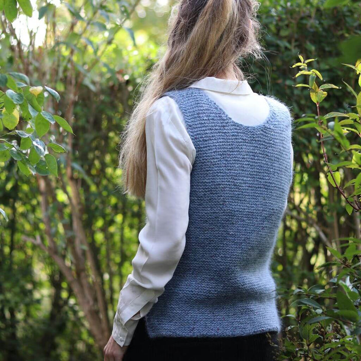 Frau Riedel strickt Pullunder Easypeasy Slipover Maxi Strickanleitung - Frau Riedel strickt (PDF) bei bei bei Lieblingsgarn