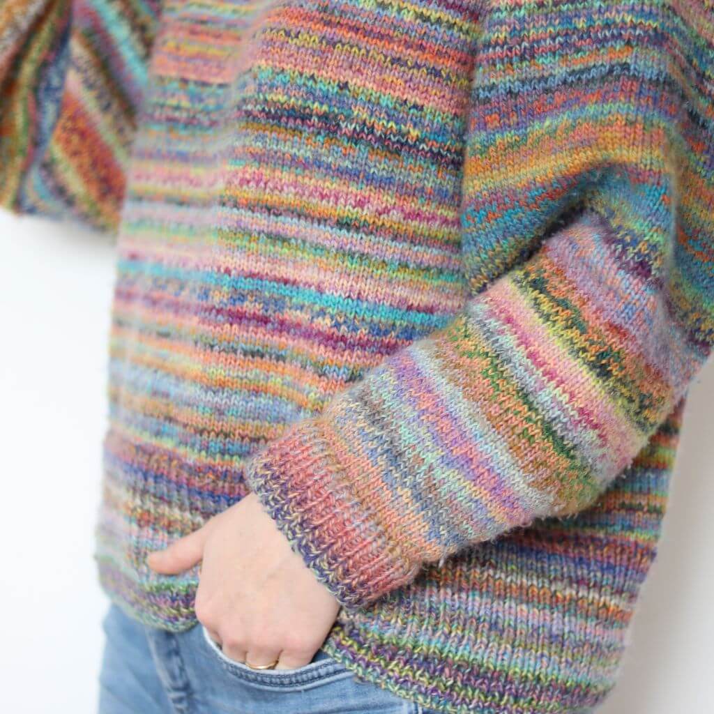 Frau Riedel strickt Happy Sweater Maxi Strickanleitung - Frau Riedel strickt (PDF) bei bei bei bei bei bei Lieblingsgarn