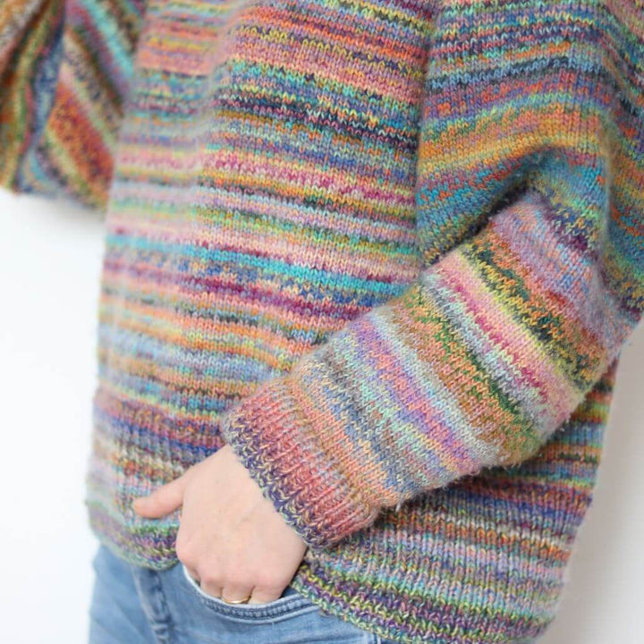 Frau Riedel strickt Happy Sweater Maxi Strickanleitung - Frau Riedel strickt (PDF) bei bei bei bei bei bei Lieblingsgarn