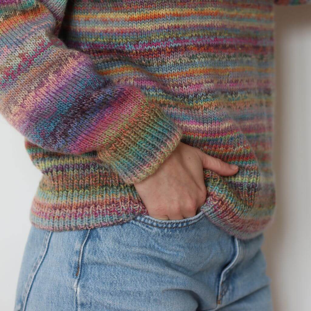 Frau Riedel strickt Happy Sweater Maxi Strickanleitung - Frau Riedel strickt (PDF) bei bei bei bei bei bei Lieblingsgarn