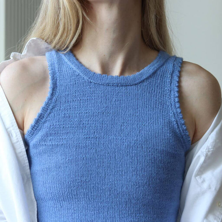 Frau Riedel strickt Pattern Petaline Top Strickanleitung - Frau Riedel strickt (PDF) bei bei bei bei bei bei Lieblingsgarn