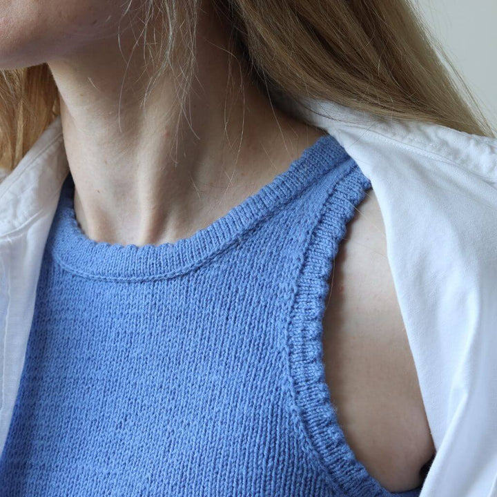 Frau Riedel strickt Pattern Petaline Top Strickanleitung - Frau Riedel strickt (PDF) bei bei bei bei bei bei Lieblingsgarn