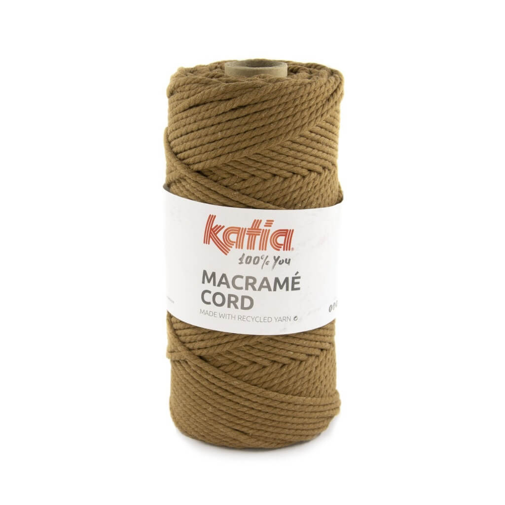 Katia Macramé Cord 5 mm, Farbe Marron – Baumwolle und Polyester bei Lieblingsgarn