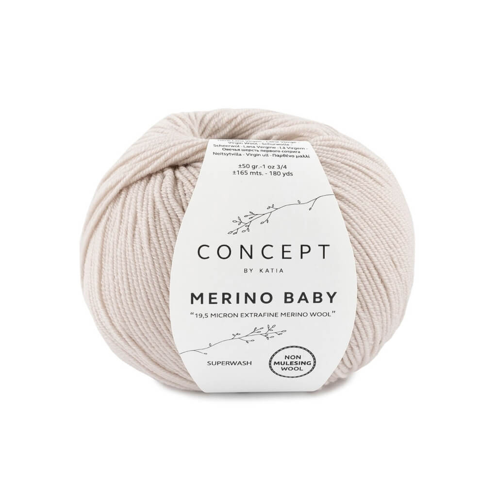 Katia Concept Merino Baby, Farbe 27 Hellbeige – Merino und Schurwolle bei Lieblingsgarn