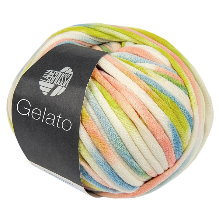 Lana Grossa Stricken &amp; Häkeln 13 - Dunkel-/Hellgrau/Weiß/Mint Lana Grossa Gelato bei bei bei bei bei bei bei Lieblingsgarn