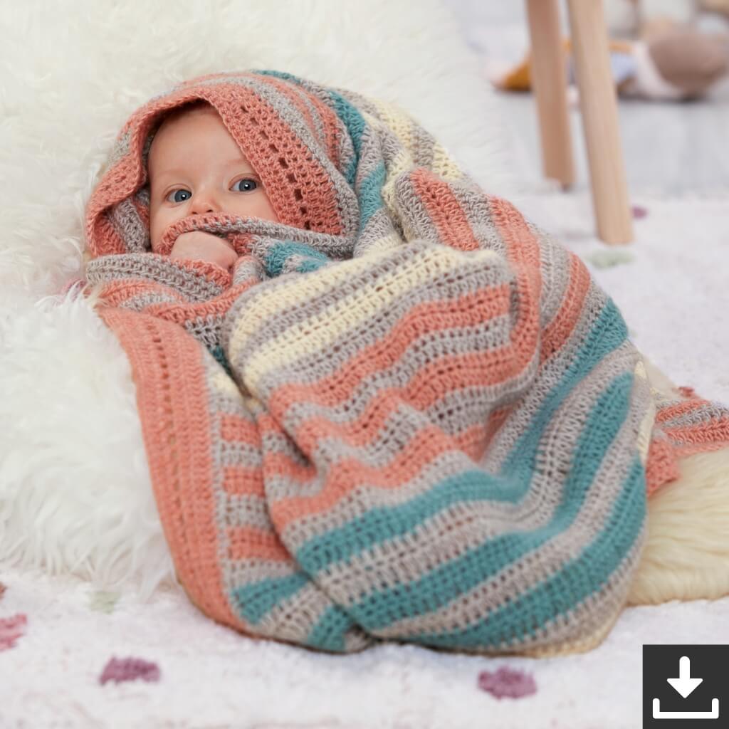 Lana Grossa Pattern Baby Häkeldecke Häkelset - Lana Grossa (PDF) bei bei bei bei bei bei bei bei bei bei bei Lieblingsgarn