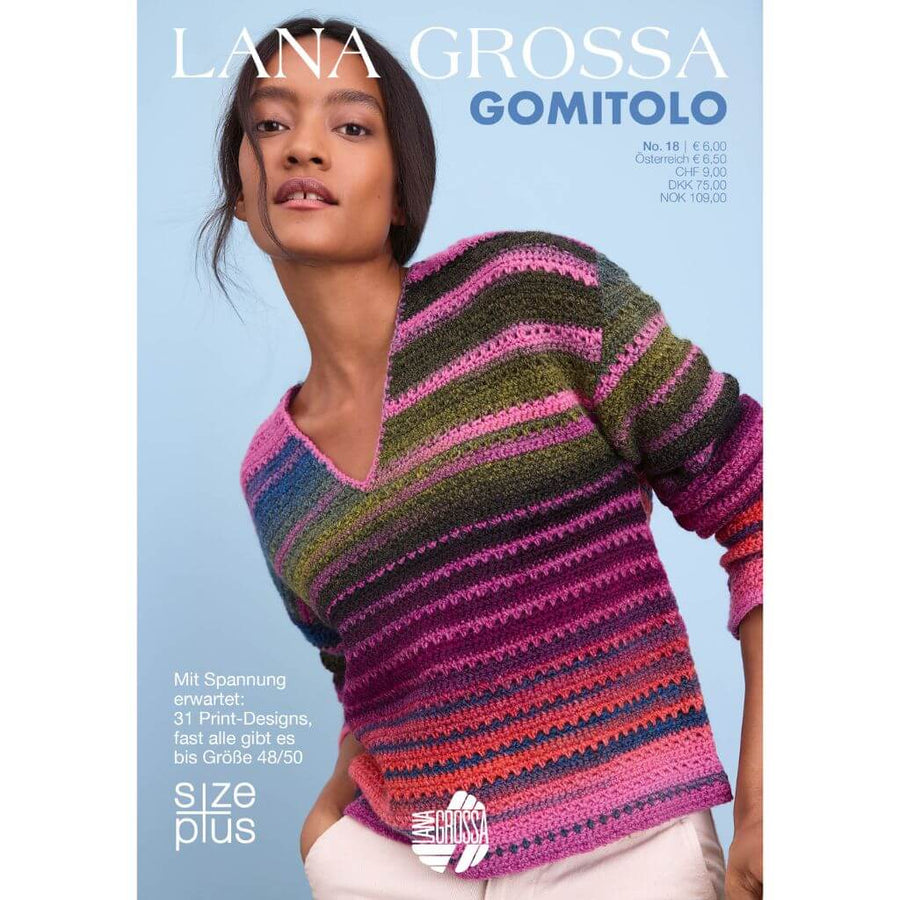 Lana Grossa Heft - Gomitolo Nr. 18 bei bei bei bei bei bei bei bei bei bei bei bei bei bei Lieblingsgarn