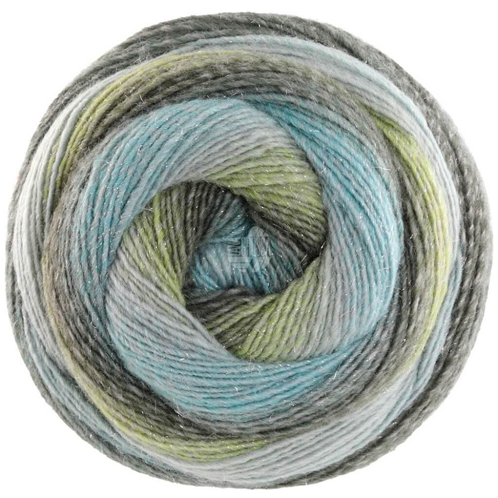Lana Grossa 4022 - Mint/Graublau/Helloliv/Schlamm Lana Grossa Gomitolo Gala bei bei bei bei bei bei bei bei Lieblingsgarn