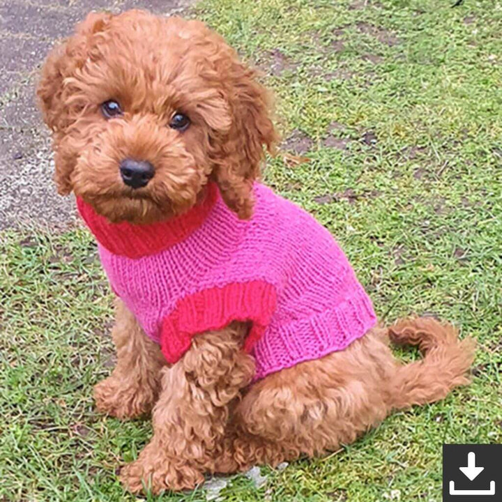 Drops Design Pattern Hundepullover Good Girl Sweater Strickanleitung - Drops (PDF) bei bei bei bei bei bei Lieblingsgarn