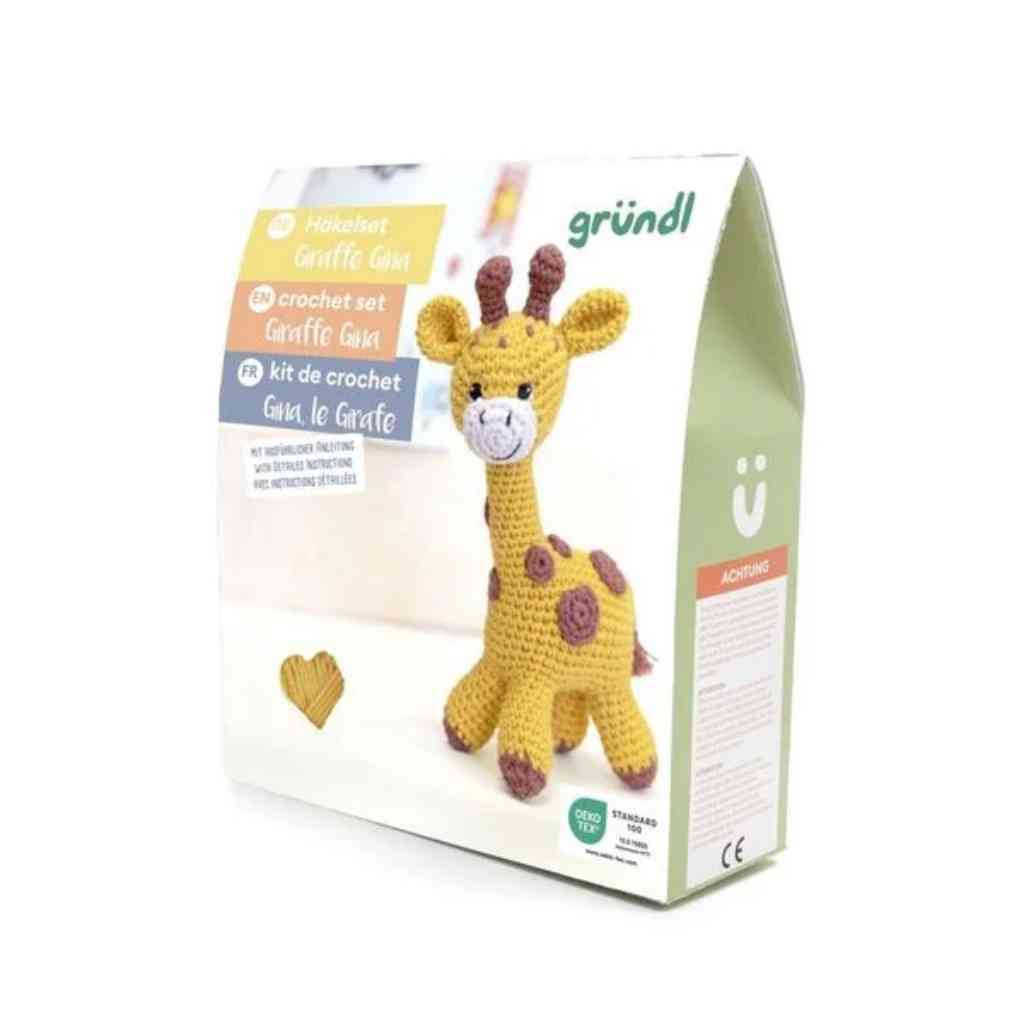 Gründl Häkeltier Giraffe Gina BOX