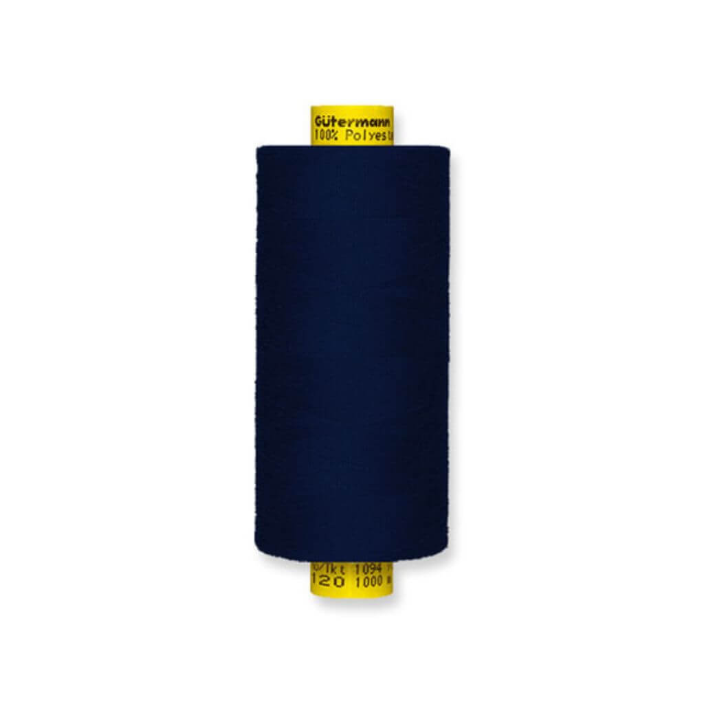 Gütermann Mara 120 Allesnäher 1000 m, Farbe Blau 0665 – Synthetik bei Lieblingsgarn